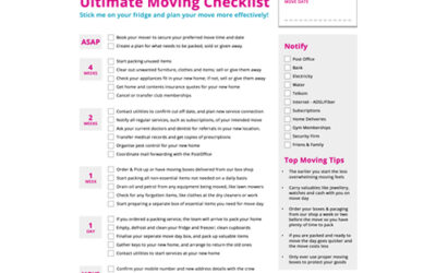 Ultimate Moving Checklist Pretoria